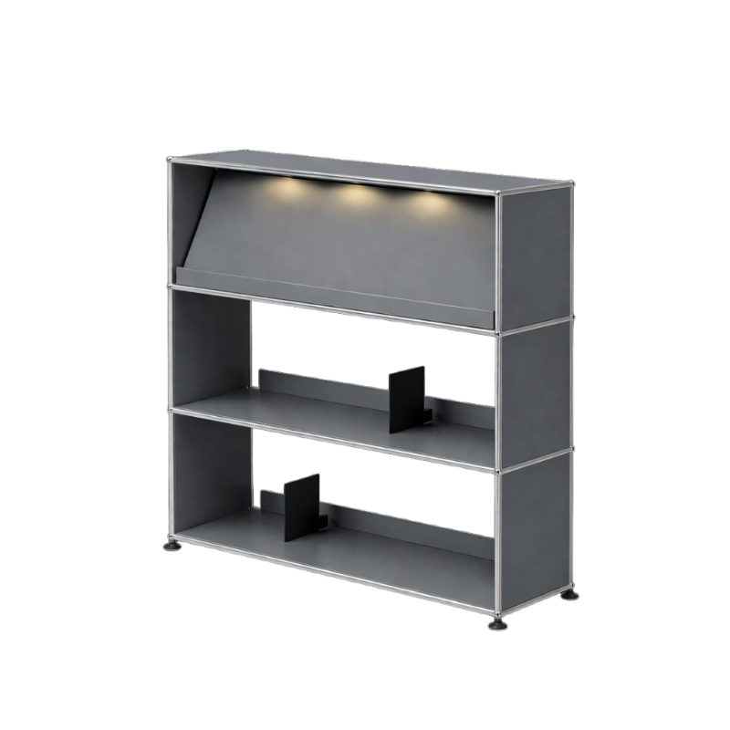 USM Vinyl Display Cabinet 3x1