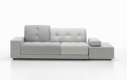 Polder Sofa Sofa Vitra Armrest left / sitting right The Pebble Greys 