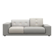 Polder Compact Sofa sofa Vitra Low Armrest Right (sitting left) The Pebble Greys 