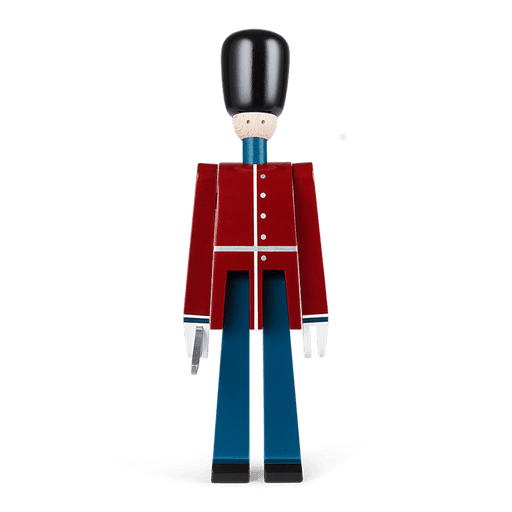 Kay Bojesen Guardsman with Sword, Red/Blue/White