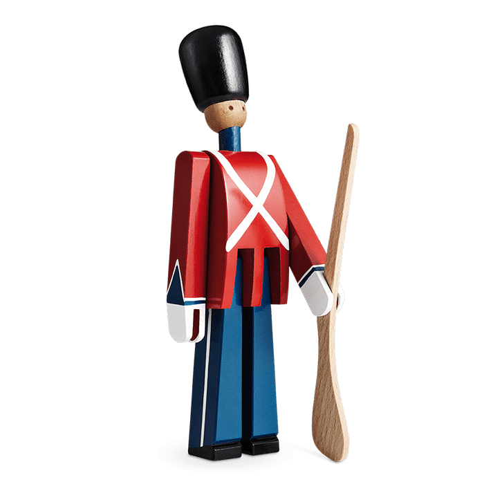 Kay Bojesen Guardsman with Gun, Red/Blue/White