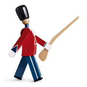 Kay Bojesen Guardsman with Gun, Red/Blue/White, view 2