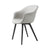 Bat Dining Chair - Fully Upholstered with Plastic Base Chairs Gubi 