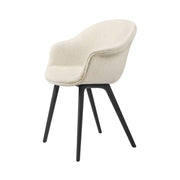 Bat Dining Chair - Fully Upholstered with Plastic Base Chairs Gubi 