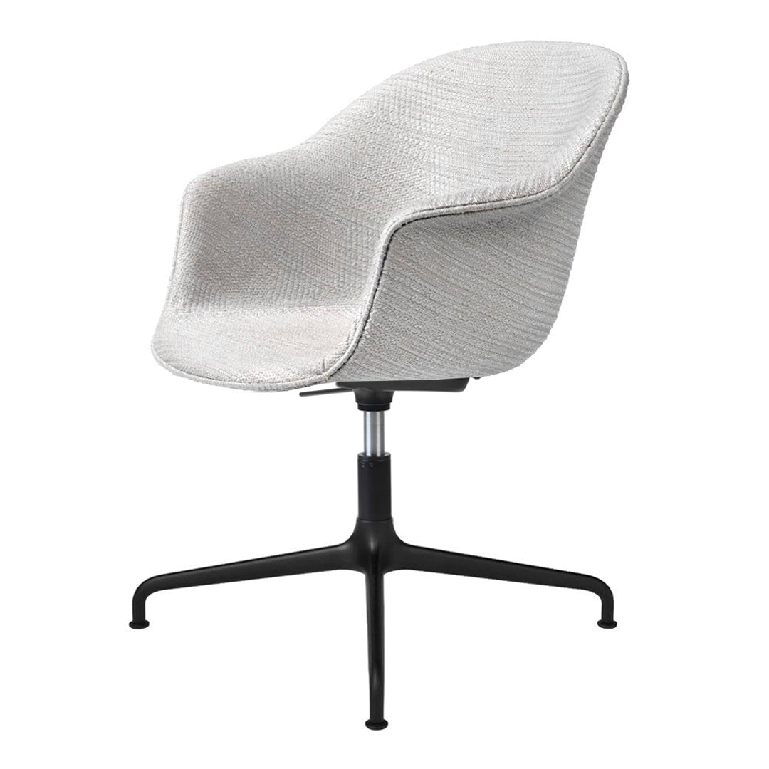 Bat Meeting Chair 4-Star Base - Height Adjustable - Fully Upholstered