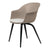 Bat Wood Base Dining Chair With Cushion