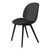 Beetle Black Plastic Base Dining Chair - Seat Upholstered Chairs Gubi 