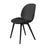 Beetle Black Plastic Base Dining Chair - Seat Upholstered Chairs Gubi 