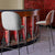 Beetle Counter/Bar Chair - Veneer Shell - Front Upholstered Chairs Gubi 