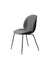 Beetle Dining Chair with Stackable Base - Front Upholstered Chairs Gubi 