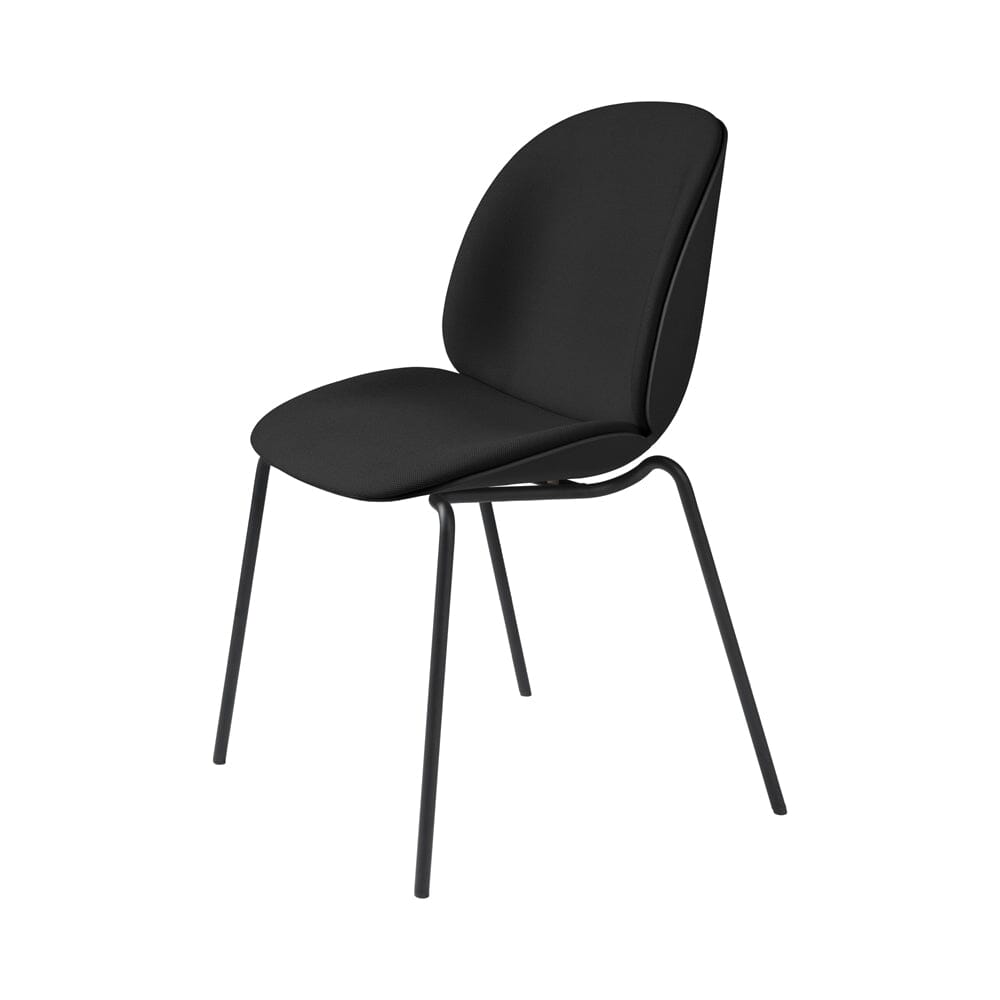 Beetle Dining Chair with Stackable Base - Fully Upholstered Chairs Gubi 