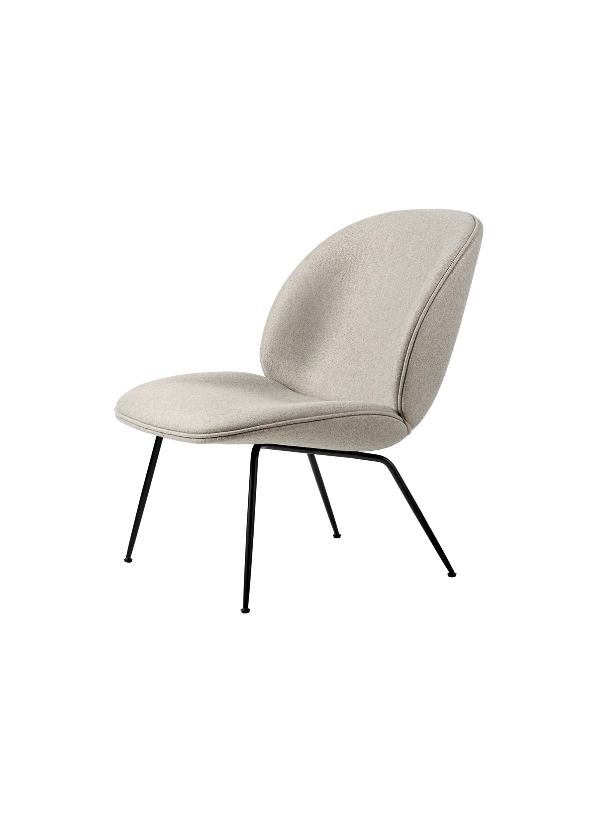 Beetle Lounge Chair with Conic Base lounge chair Gubi 