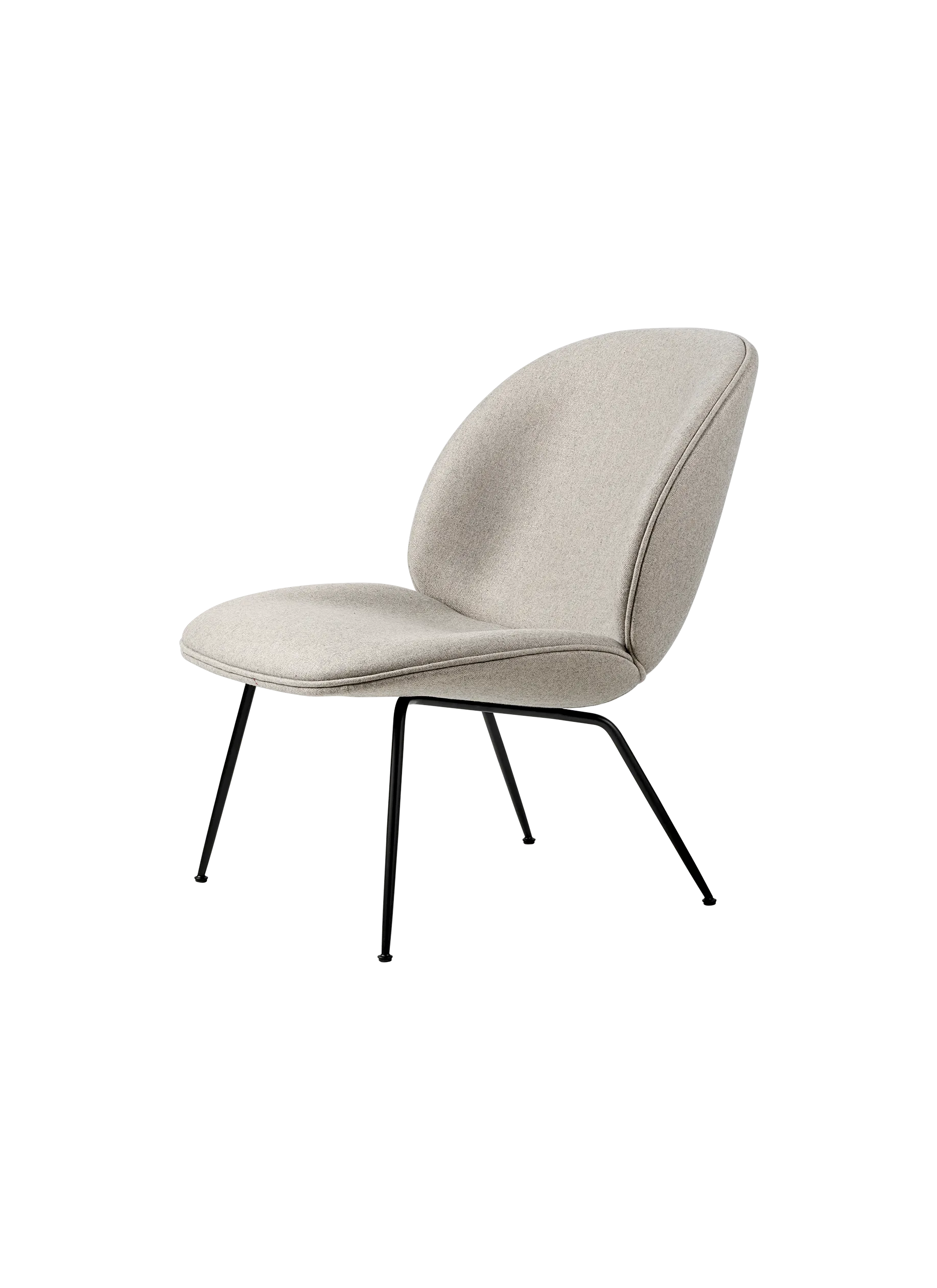 Beetle Lounge Chair with Conic Base lounge chair Gubi 