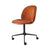 Beetle Meeting Chair 4-Star Base with Castors - Fully Upholstered Chairs Gubi 