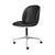 Beetle Meeting Chair 4-Star Base with Castors - Fully Upholstered Chairs Gubi 