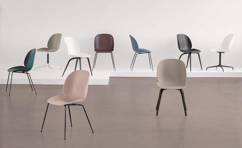 Beetle Meeting Chair 4-Star Swivel Base Chairs Gubi 