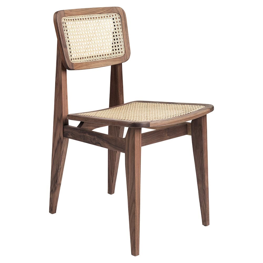 C-Chair Dining Chair- Unupholstered French Cane Chairs Gubi 