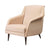 CDC.1 Wood Base Lounge Chair Fully Upholstered lounge chair Gubi 