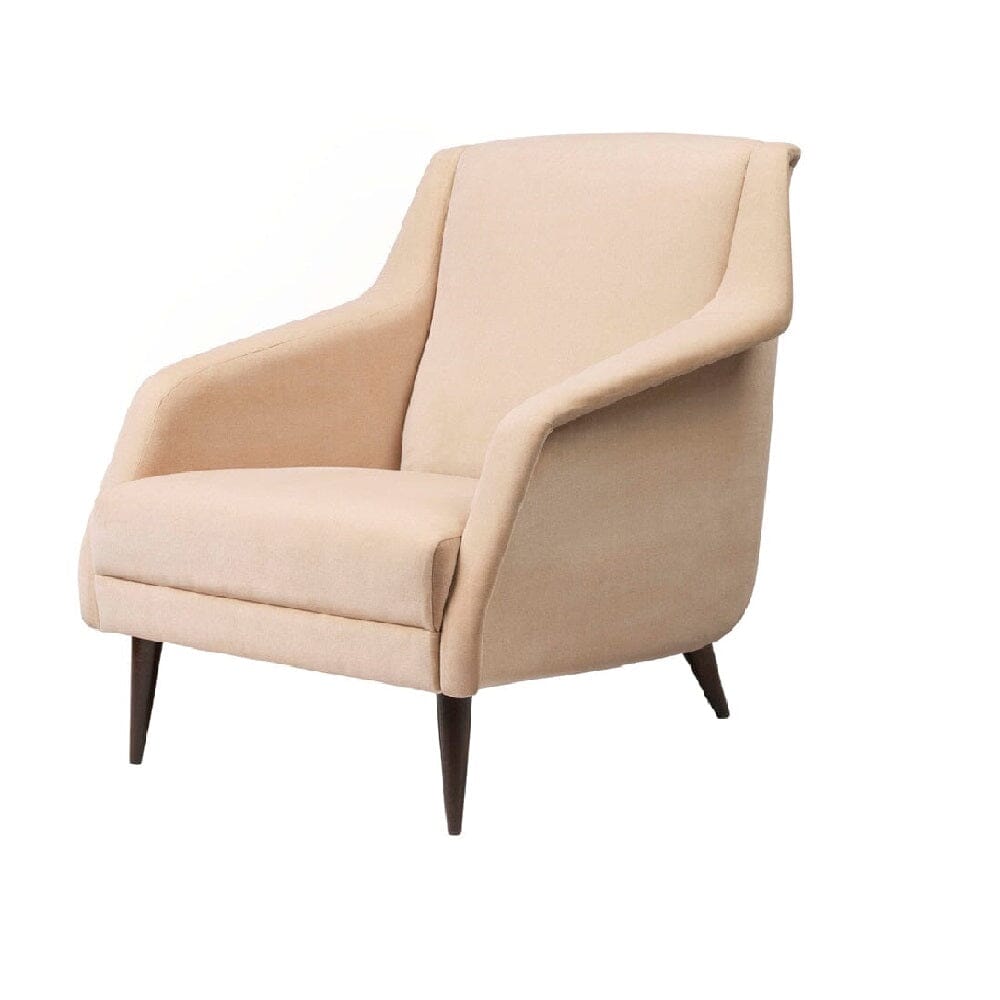 CDC.1 Wood Base Lounge Chair Fully Upholstered lounge chair Gubi 