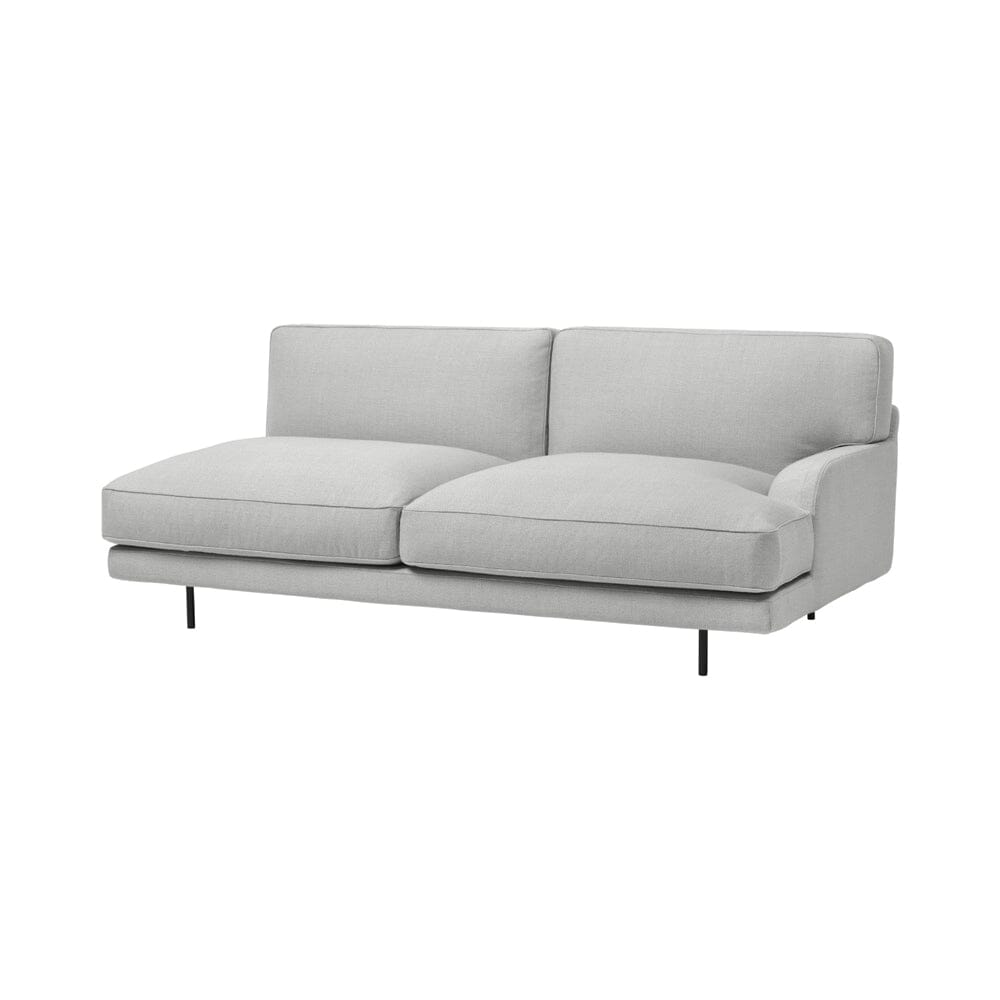 Flaneur Modular Sofa - 2 Seater with Right Armrest Sofas Gubi 