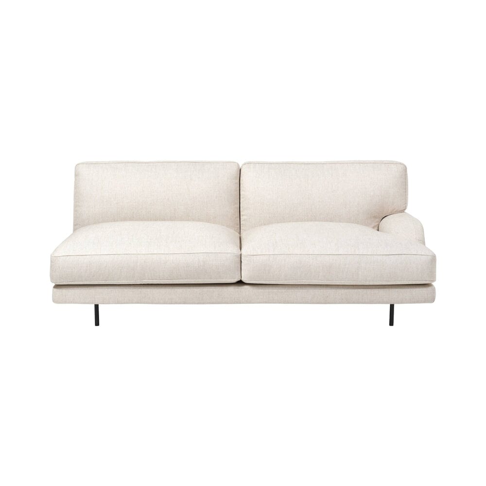 Flaneur Modular Sofa - 2 Seater with Right Armrest Sofas Gubi 