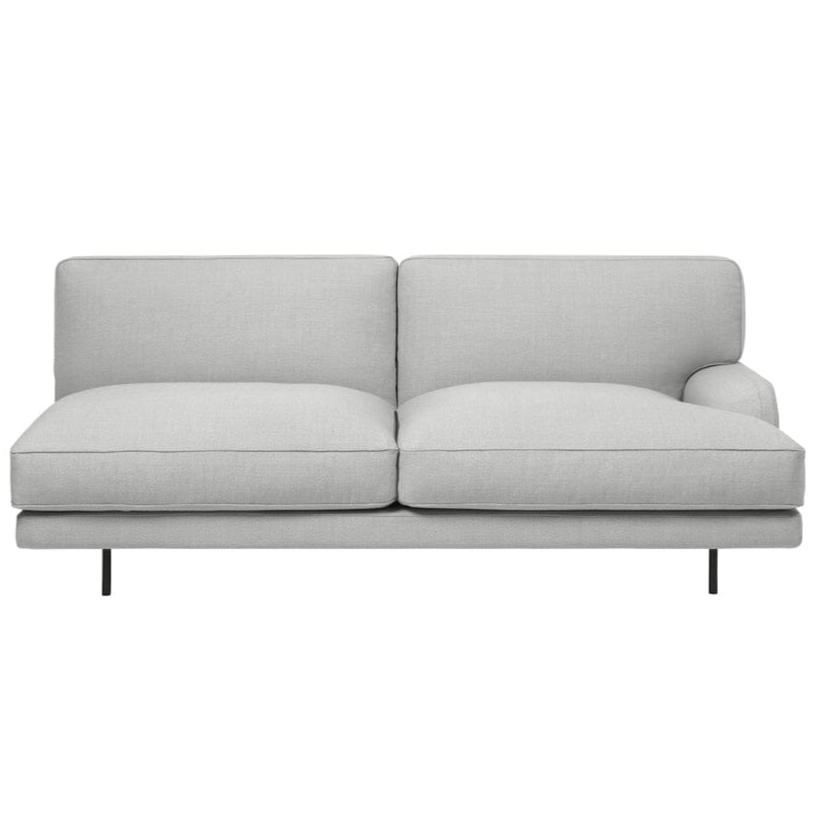 Flaneur Modular Sofa - 2 Seater with Right Armrest Sofas Gubi 