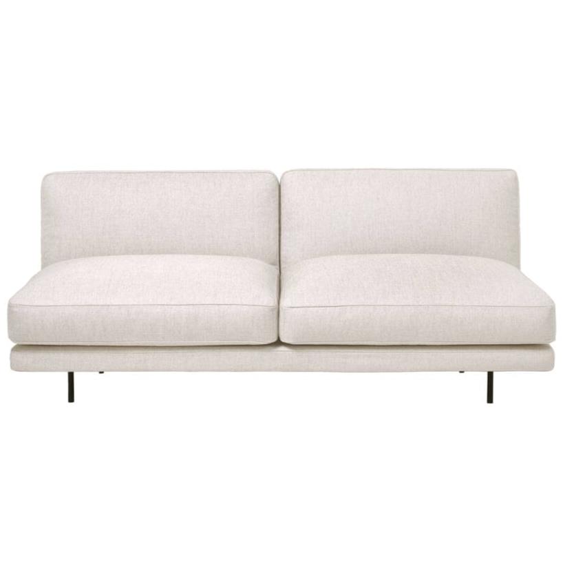 Flaneur Modular Sofa - 2 Seater without Armrests Sofas Gubi 