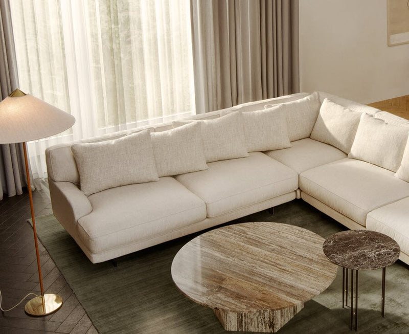 Flaneur Modular Sofa - 3 Seater with Left Armrest Sofas Gubi 