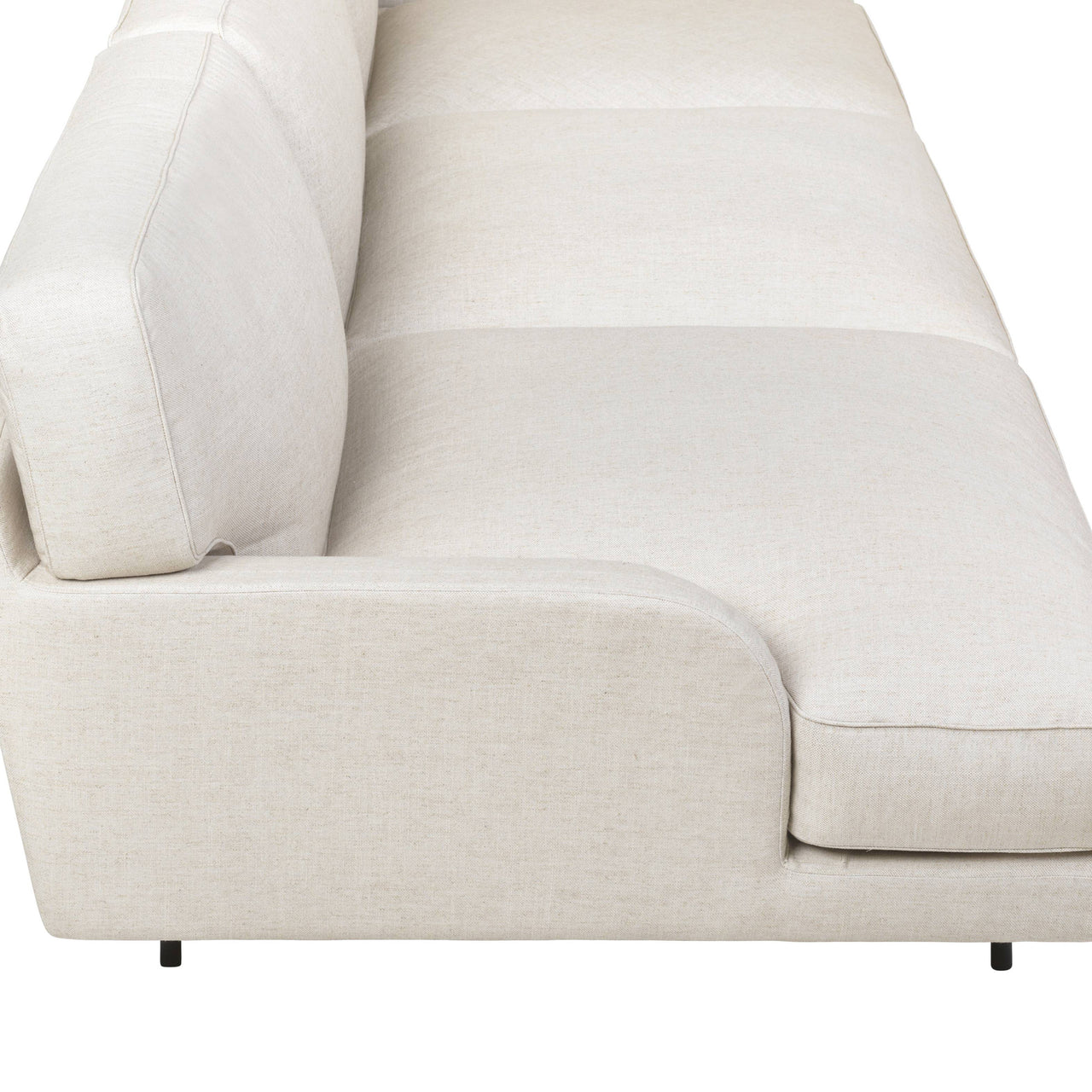 Flaneur Modular Sofa - 3 Seater with Left Armrest