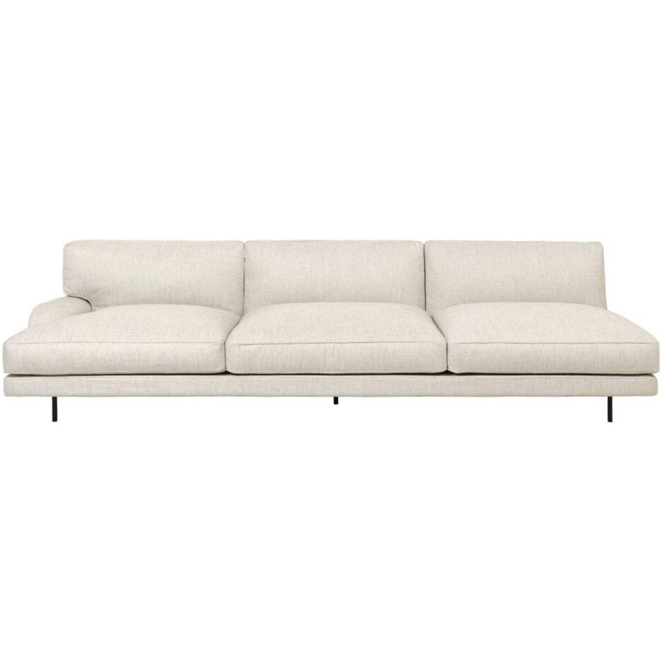 Flaneur Modular Sofa - 3 Seater with Left Armrest Sofas Gubi 