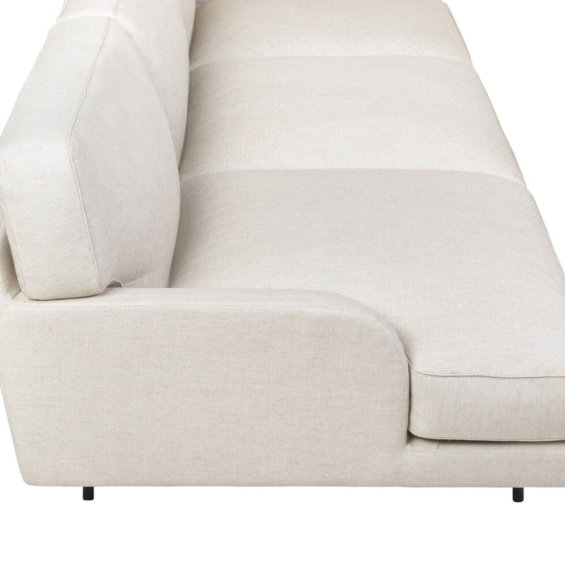 Flaneur Modular Sofa - 3 Seater with Right Armrest Sofas Gubi 
