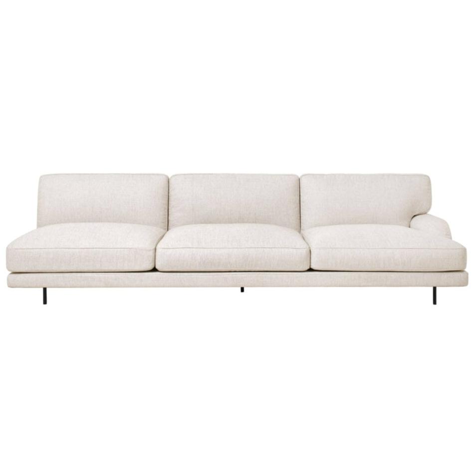 Flaneur Modular Sofa - 3 Seater with Right Armrest Sofas Gubi 