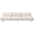 Flaneur Modular Sofa - 3 Seater with Right Armrest Sofas Gubi 