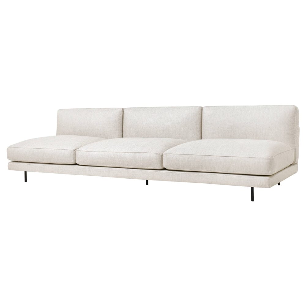 Flaneur Modular Sofa - 3 Seater without Armrests Sofas Gubi 