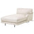 Flaneur Modular Sofa - Chaise Longue with Right Armrest Sofas Gubi 