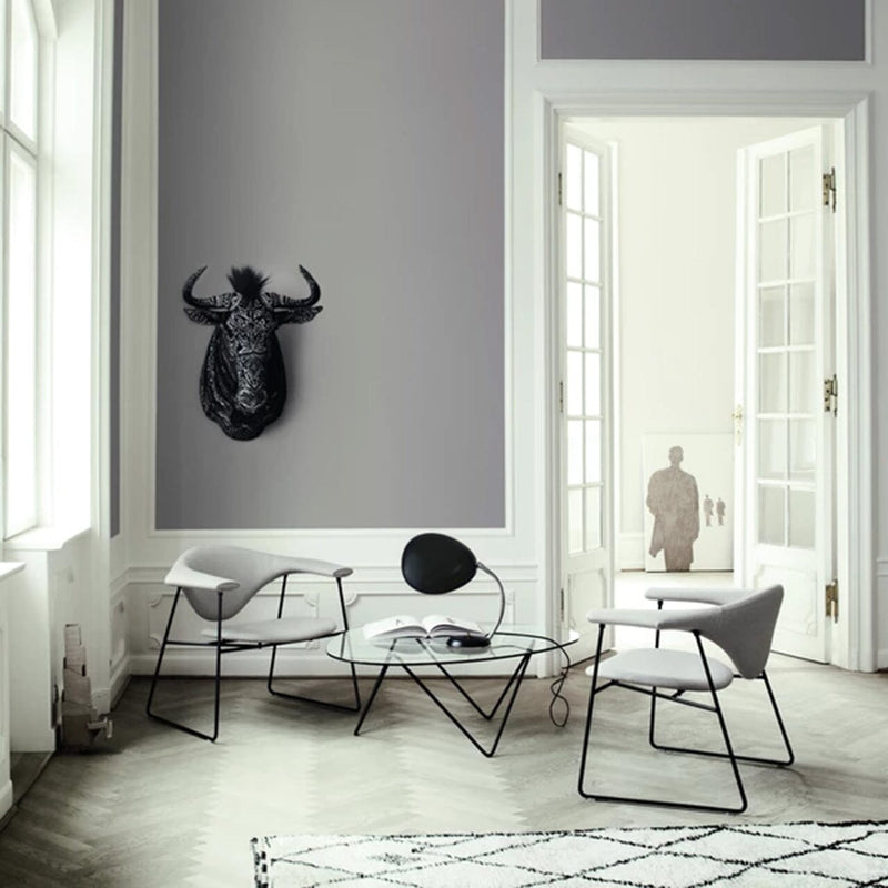 Masculo Lounge Chair - Sledge Base lounge chair Gubi 