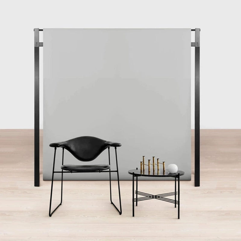 Masculo Lounge Chair - Sledge Base lounge chair Gubi 
