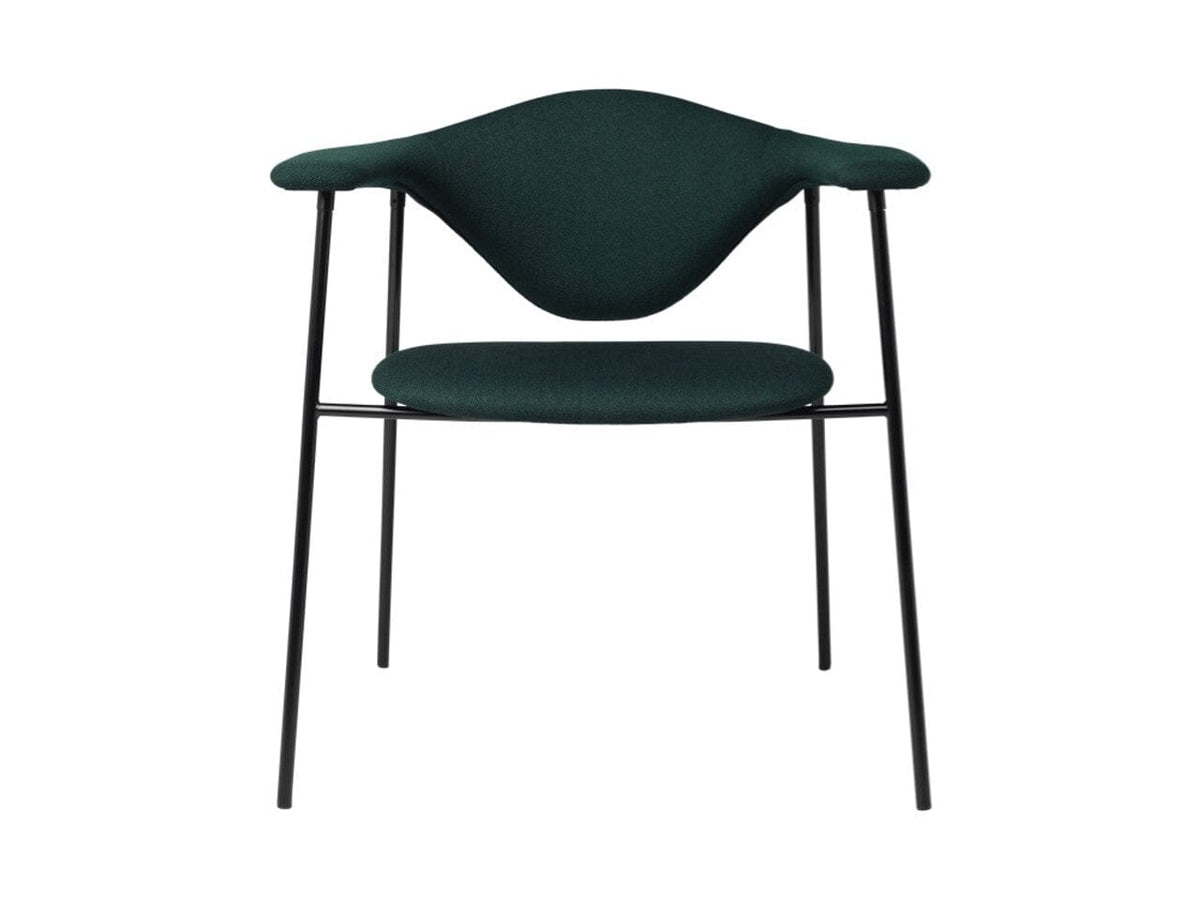 Masculo Lounge Chair - 4 Leg Base lounge chair Gubi 