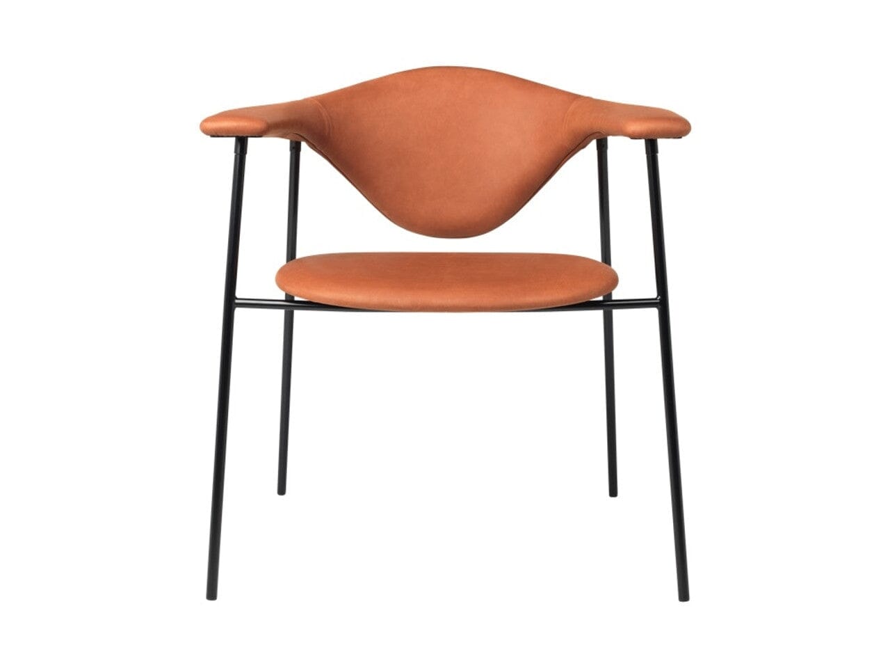 Masculo Lounge Chair - 4 Leg Base lounge chair Gubi 