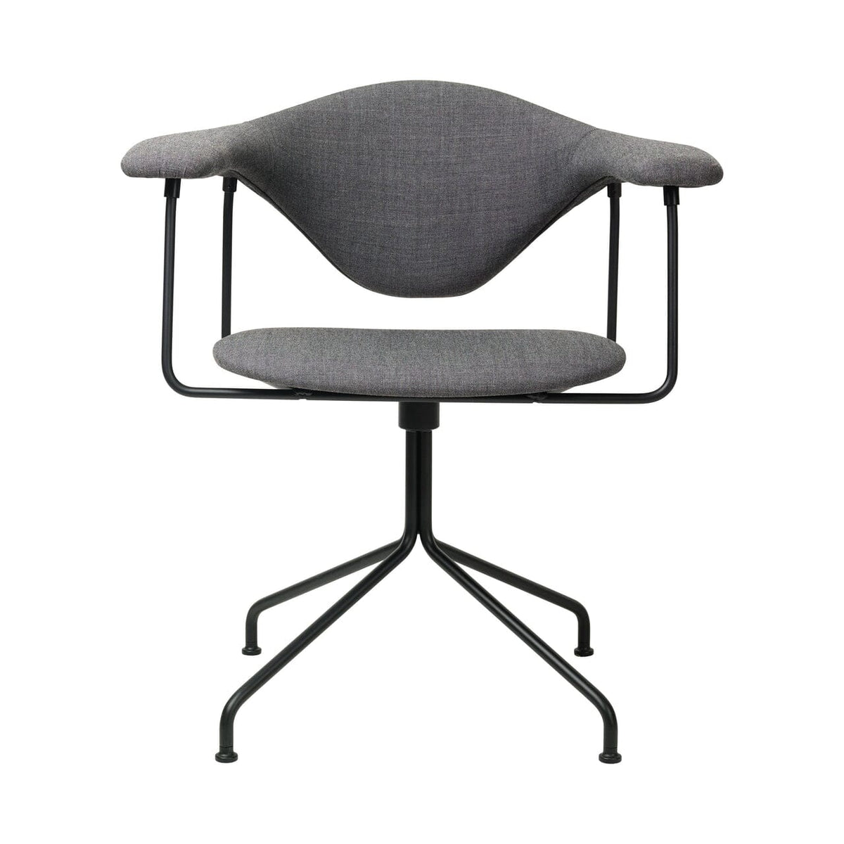 Masculo Meeting Chair - Fully Upholstered with Swivel base lounge chair Gubi 