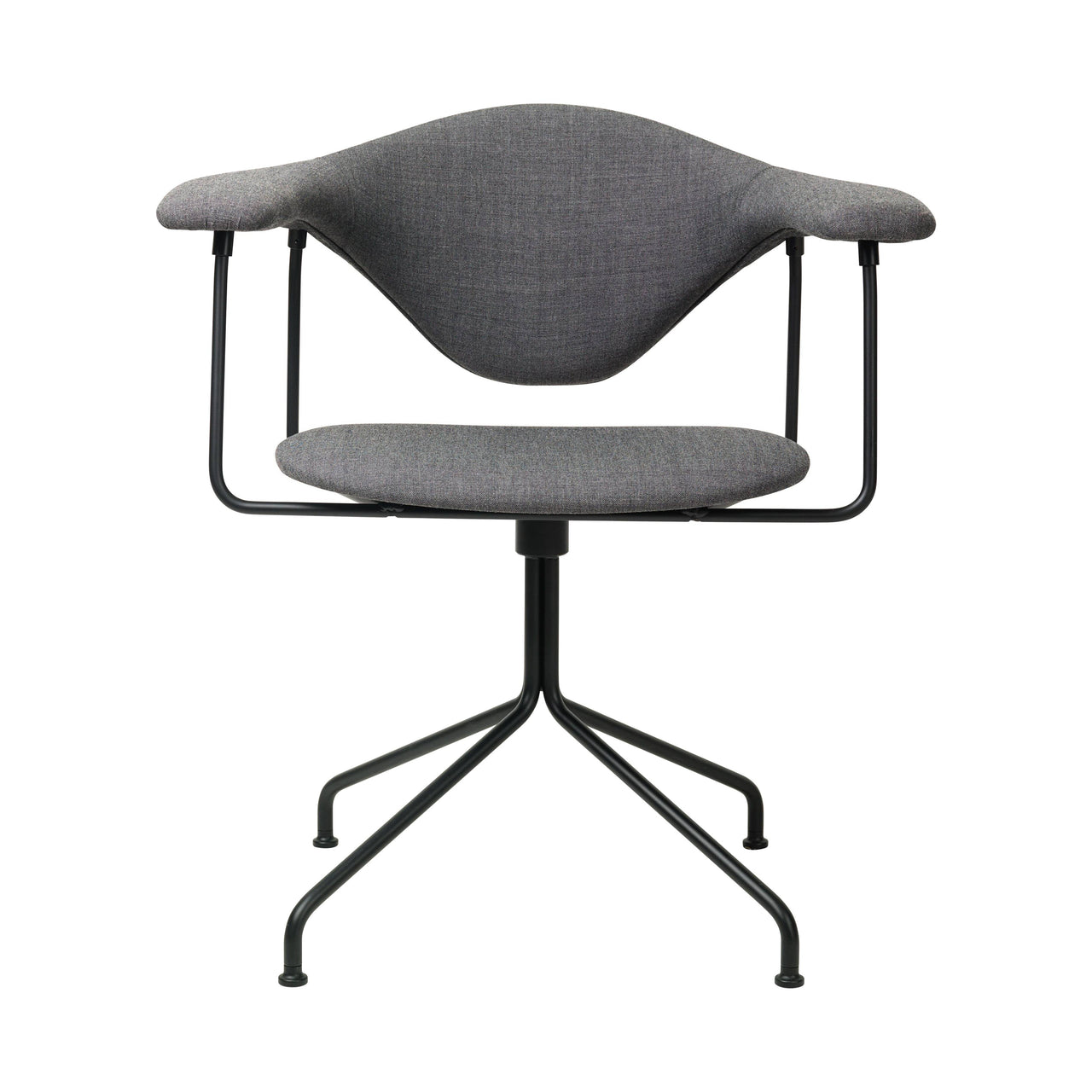 Masculo Meeting Chair - Fully Upholstered with Swivel base