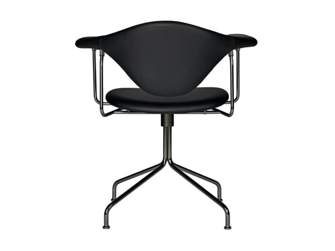 Masculo Meeting Chair - Fully Upholstered with Swivel base lounge chair Gubi 