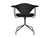 Masculo Meeting Chair - Fully Upholstered with Swivel base