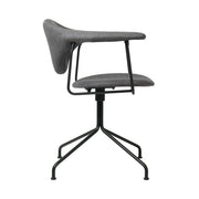 Masculo Meeting Chair - Fully Upholstered with Swivel base lounge chair Gubi 