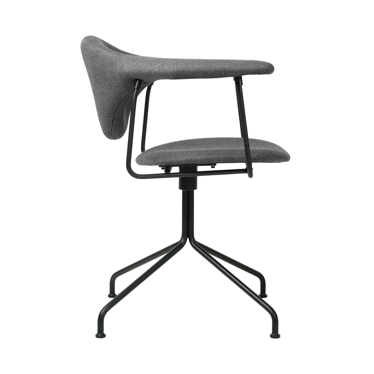 Masculo Meeting Chair - Fully Upholstered with Swivel base