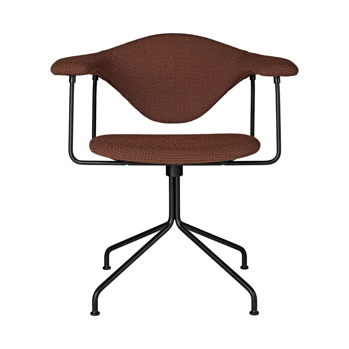 Masculo Meeting Chair - Fully Upholstered with Swivel base lounge chair Gubi 