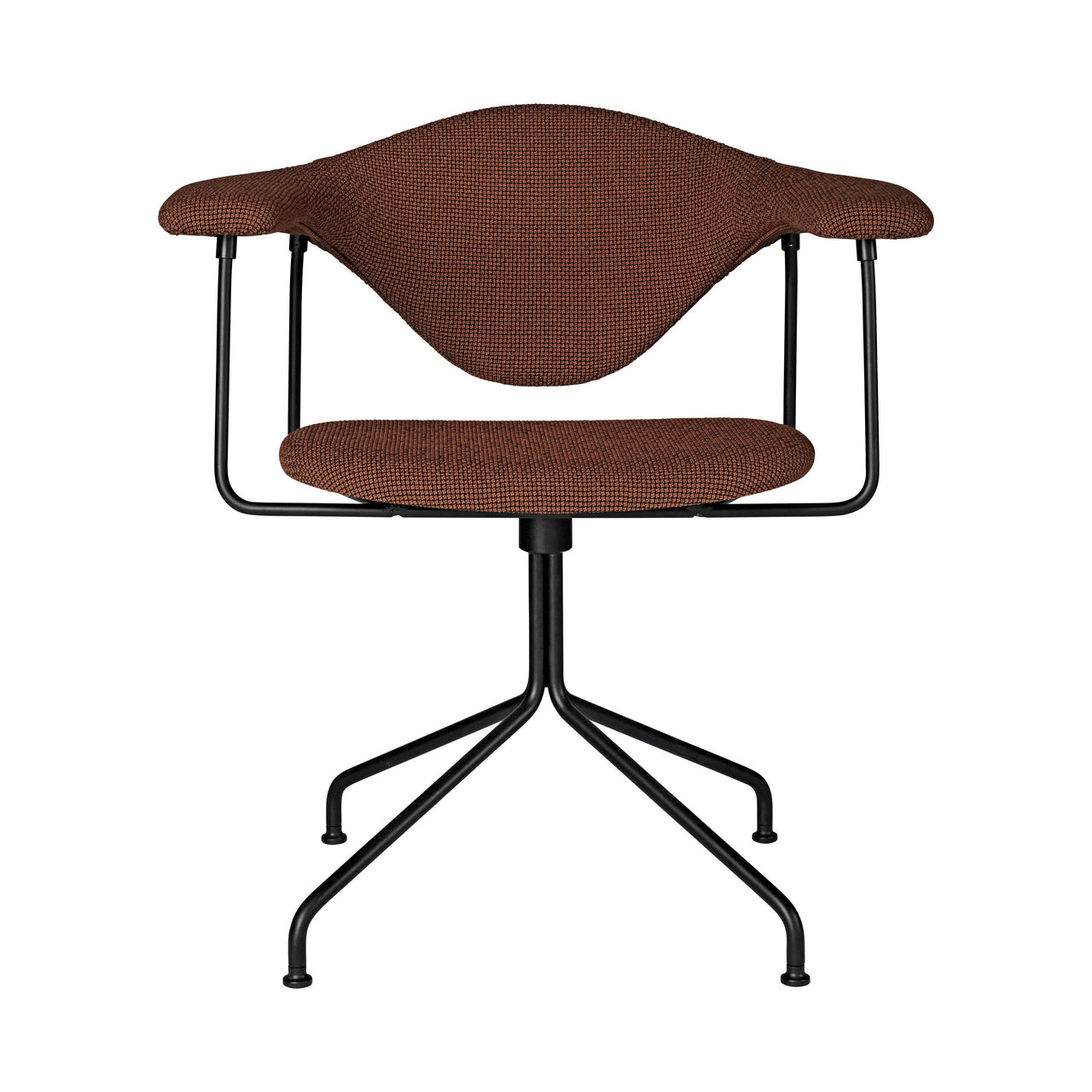 Masculo Meeting Chair - Fully Upholstered with Swivel base