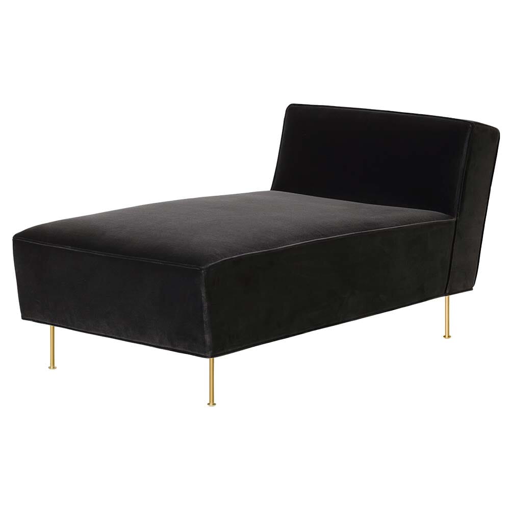 Modern Line Chaise Lounge chaise lounge Gubi 