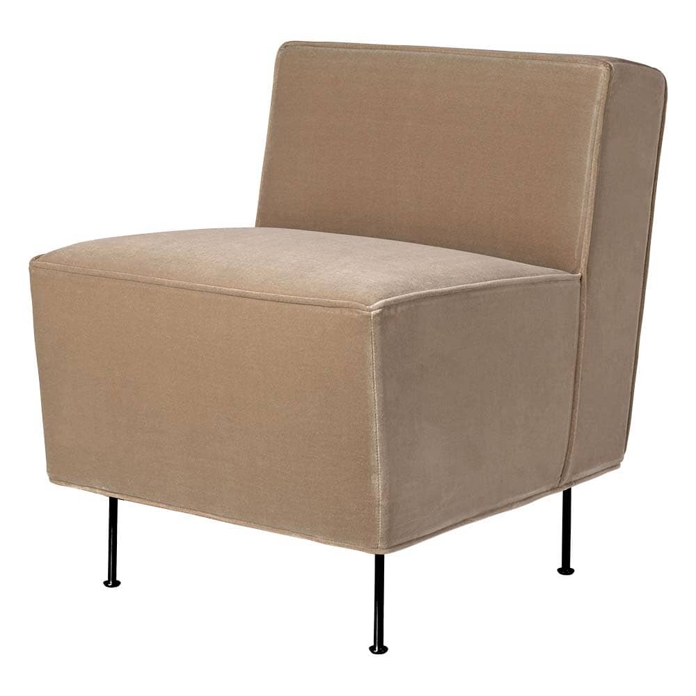 Modern Line Dining Chair Dining Chair Gubi 