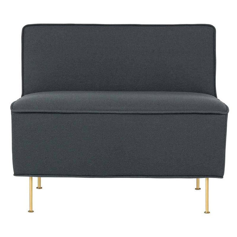 Modern Line Lounge Chair lounge chair Gubi 